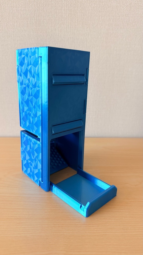 超薄型 ダイスタワー|折りたたみ収納|TRPG|ボードゲーム用|3Dプリント品