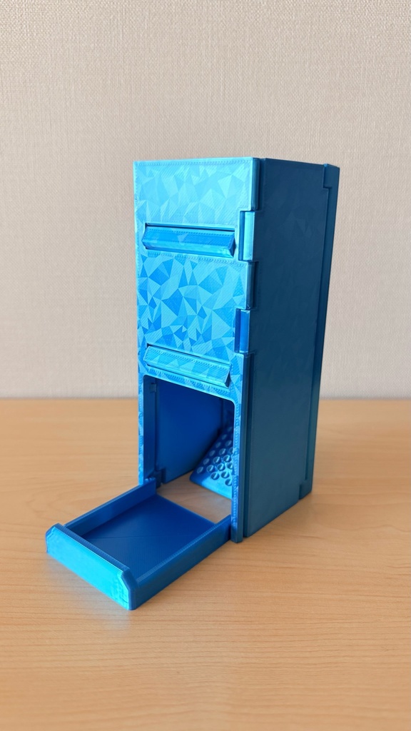 超薄型 ダイスタワー|折りたたみ収納|TRPG|ボードゲーム用|3Dプリント品