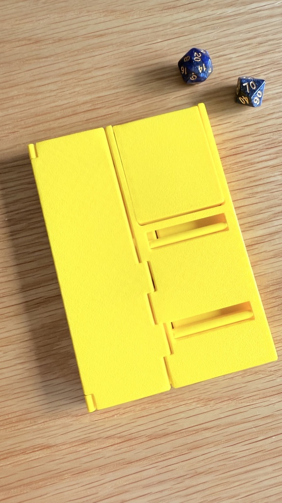超薄型 ダイスタワー|折りたたみ収納|TRPG|ボードゲーム用|3Dプリント品