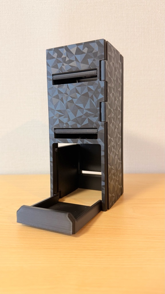 超薄型 ダイスタワー|折りたたみ収納|TRPG|ボードゲーム用|3Dプリント品
