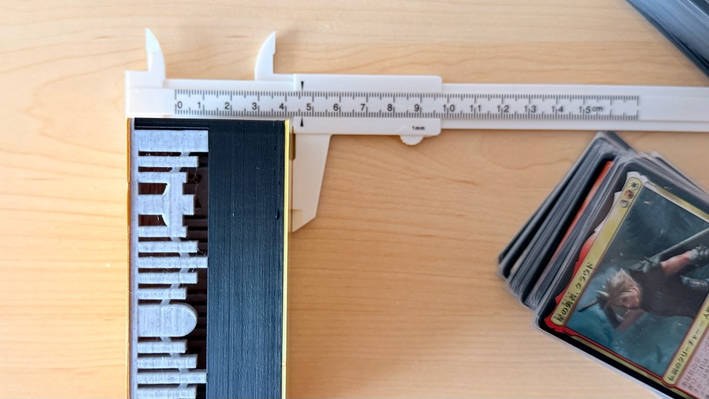 TCG デッキケース|墓地&ライブラリー兼用|中世ゴシック風|簡易塗装済み