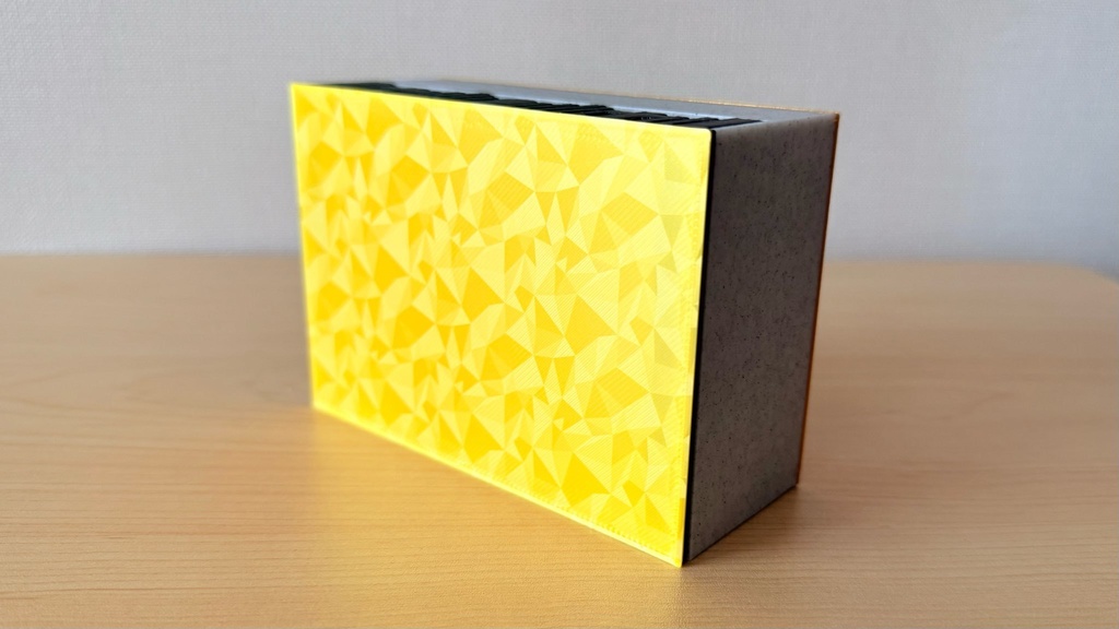 TCG デッキケース|墓地&ライブラリー兼用|中世ゴシック風|簡易塗装済み