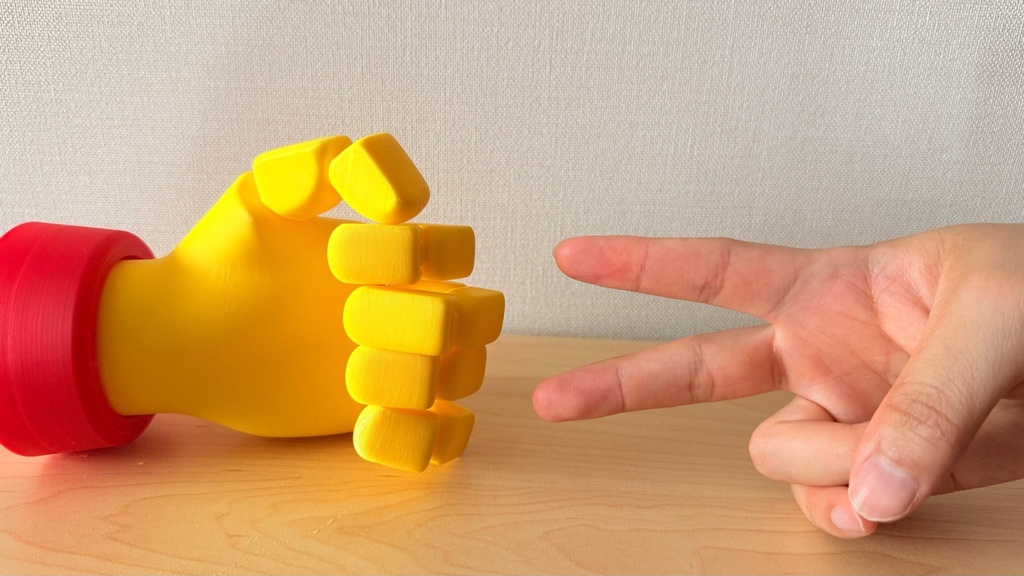 1/1 可動ディスプレイ手|レゴ風|3Dプリント品|インテリア|ペン立て小物持ち