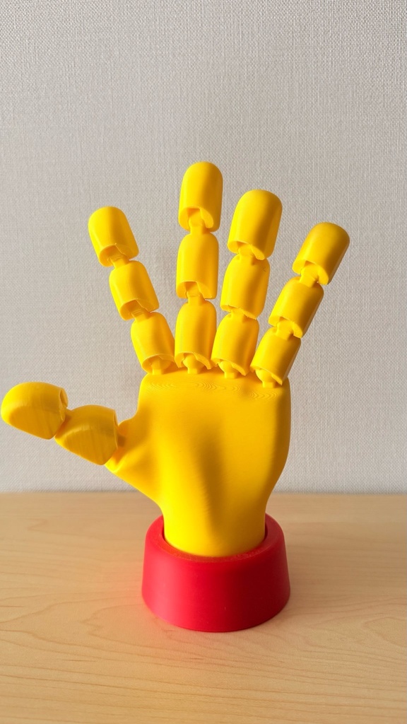 1/1 可動ディスプレイ手|レゴ風|3Dプリント品|インテリア|ペン立て小物持ち