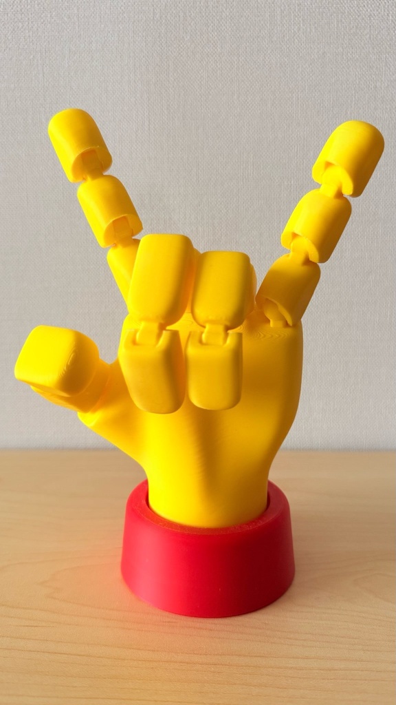 1/1 可動ディスプレイ手|レゴ風|3Dプリント品|インテリア|ペン立て小物持ち