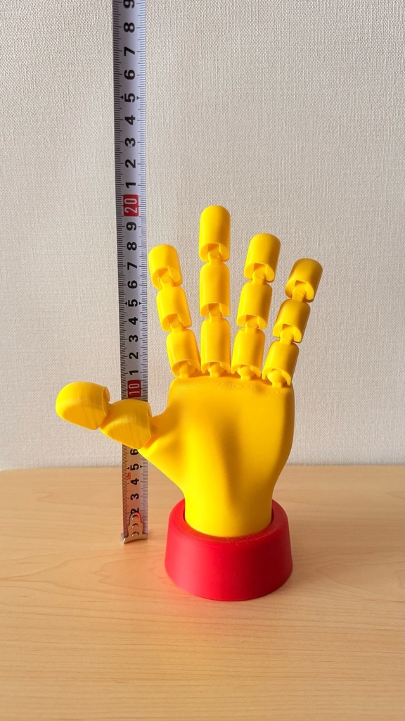 1/1 可動ディスプレイ手|レゴ風|3Dプリント品|インテリア|ペン立て小物持ち