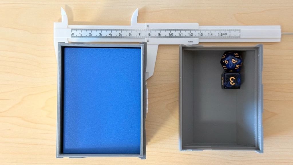 TCG デッキケース|MTG統率者|FF風|塗装済み|3Dプリント品|色ロゴ指定可