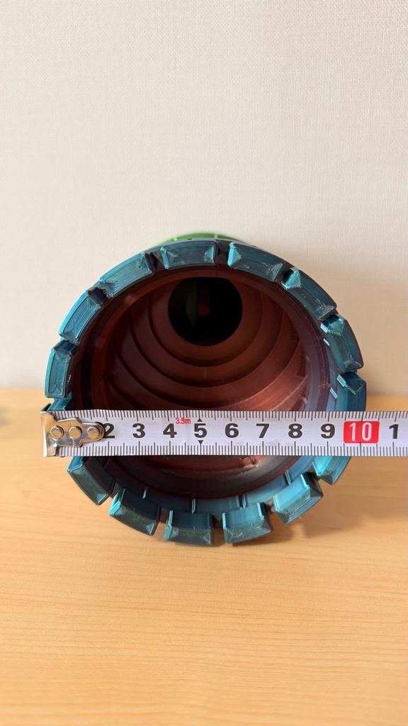 簡単リロール ダイスタワー | レインボー|虹色|ボードゲーム用 TRPG|3Dプリント品