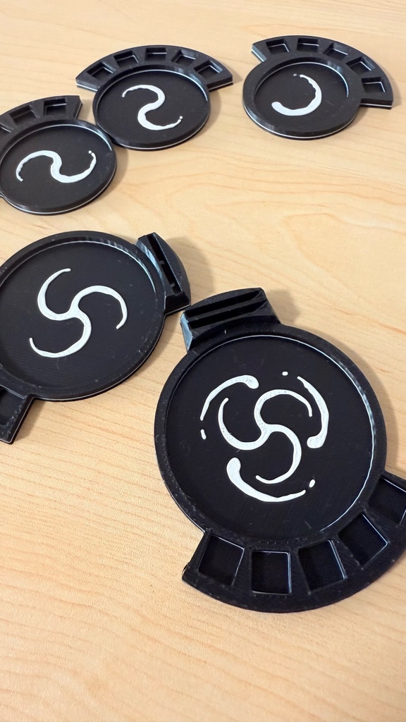 ネメシス用|ミニチュアベースセット|ボードゲーム アップグレード