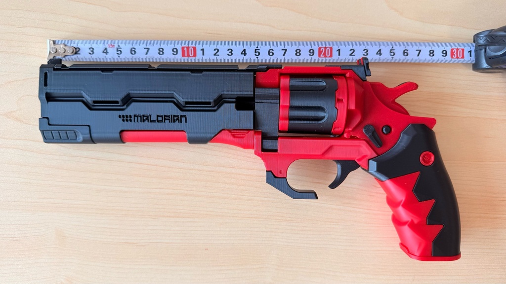 サイバーパンク|リボルバー モデルガン|Malorian|コスプレ小道具