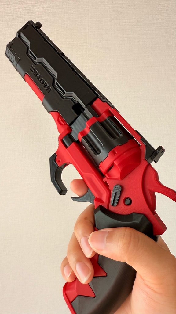 サイバーパンク|リボルバー モデルガン|Malorian|コスプレ小道具