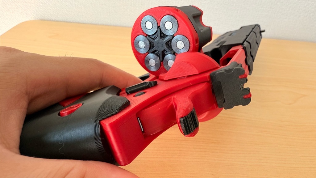 サイバーパンク|リボルバー モデルガン|Malorian|コスプレ小道具