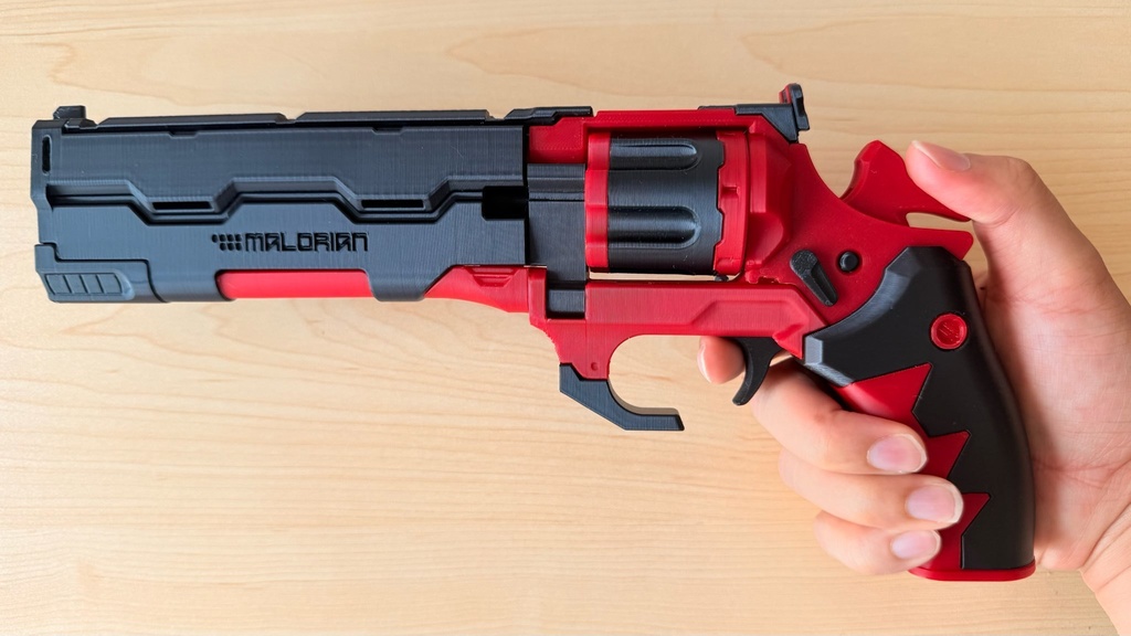 サイバーパンク|リボルバー モデルガン|Malorian|コスプレ小道具