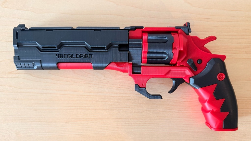 サイバーパンク|リボルバー モデルガン|Malorian|コスプレ小道具