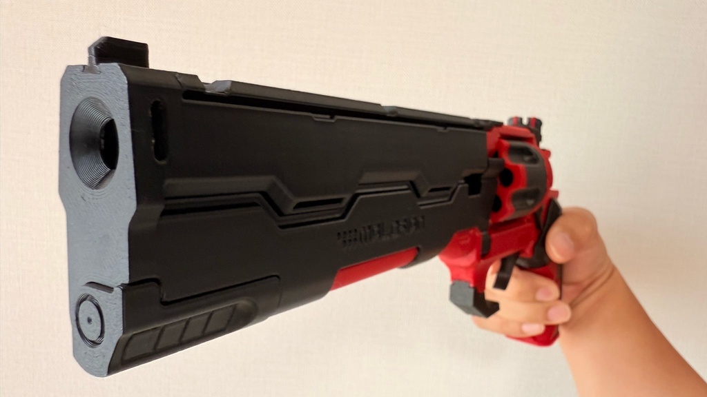 サイバーパンク|リボルバー モデルガン|Malorian|コスプレ小道具