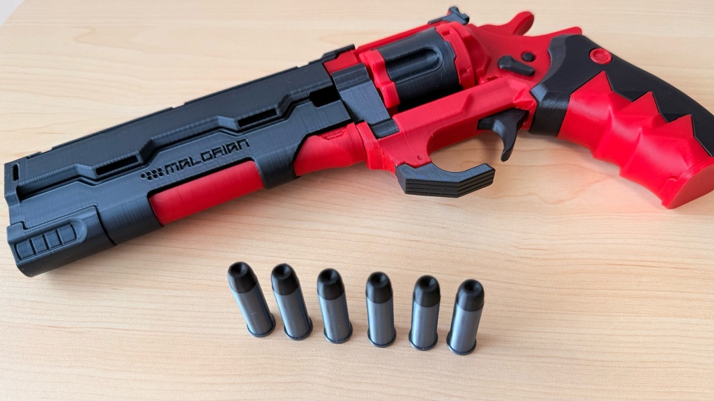 サイバーパンク|リボルバー モデルガン|Malorian|コスプレ小道具