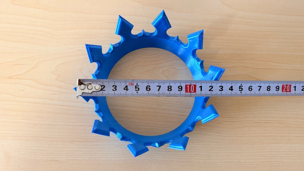 星の王冠|青|FGO風|冠位戴冠戦|セイバー|3Dプリント品