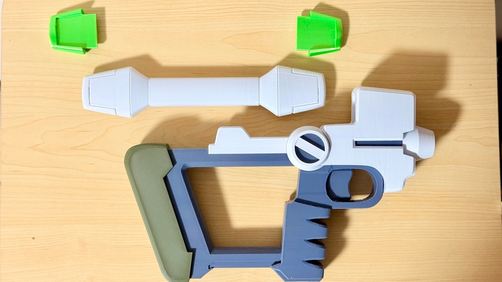 1/1 Zバスター|モデルガン|可動ギミック付き|色分け済み|コスプレ