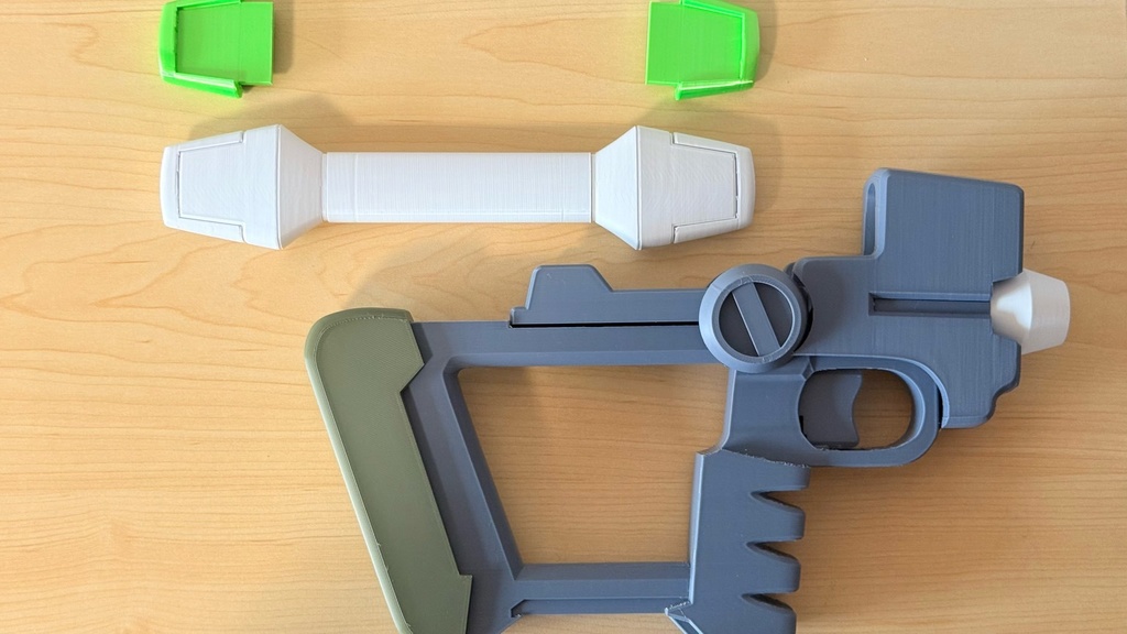 1/1 Zバスター|モデルガン|可動ギミック付き|色分け済み|コスプレ