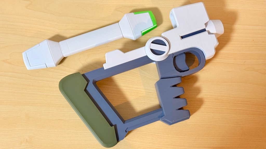 1/1 Zバスター|モデルガン|可動ギミック付き|色分け済み|コスプレ