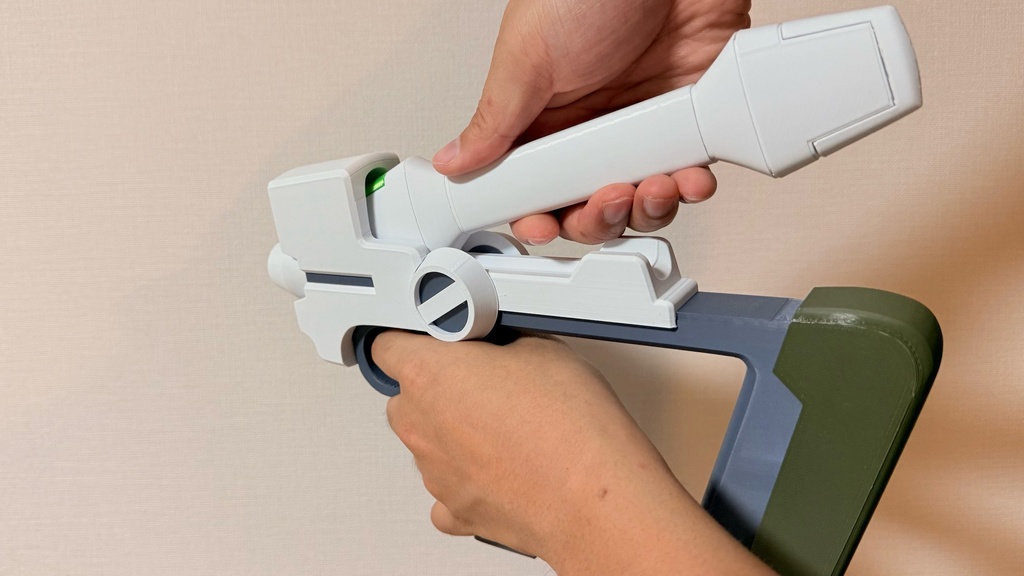 1/1 Zバスター|モデルガン|可動ギミック付き|色分け済み|コスプレ