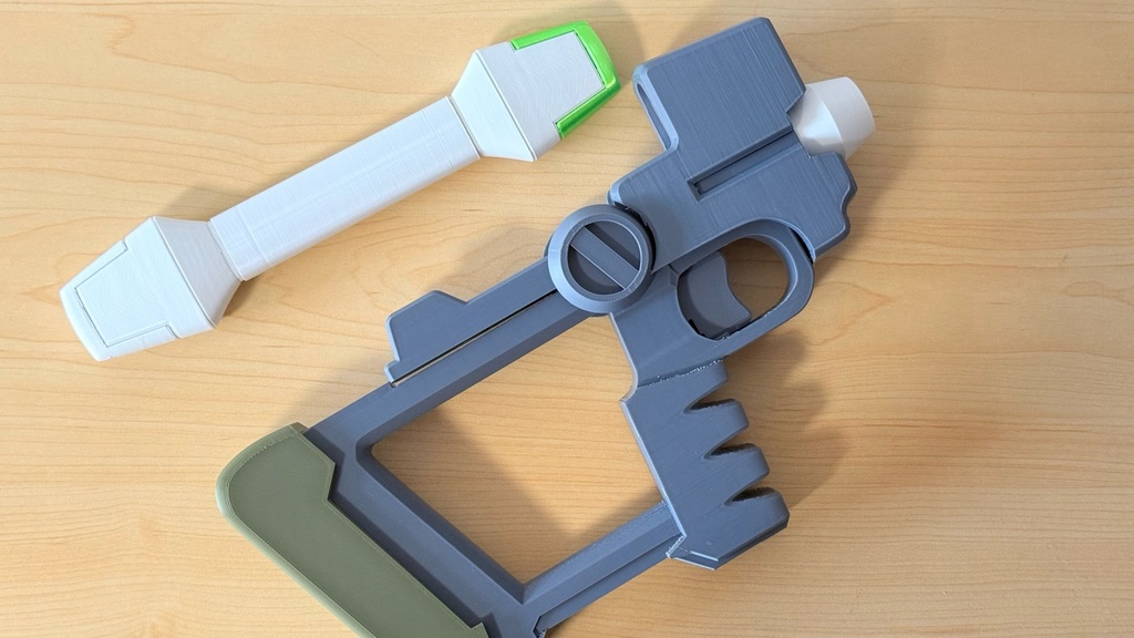 1/1 Zバスター|モデルガン|可動ギミック付き|色分け済み|コスプレ