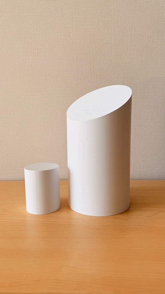 デッサンモデル|練習用モチーフ|石膏像代用|幾何形体|オーダーメイド可