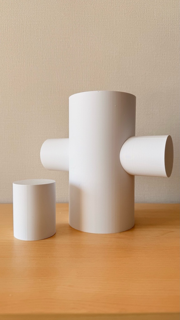 デッサンモデル|練習用モチーフ|石膏像代用|幾何形体|オーダーメイド可