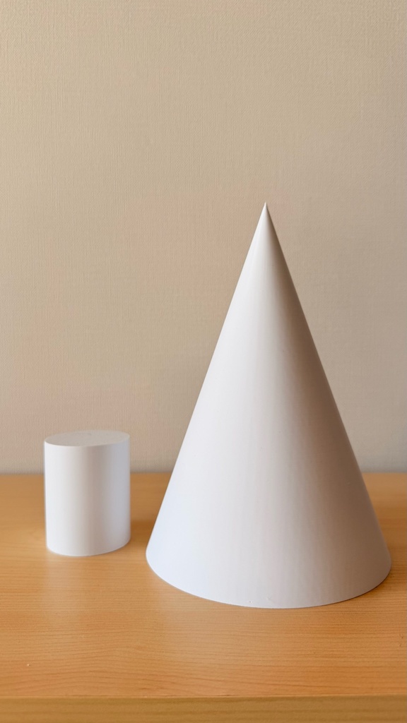 デッサンモデル|練習用モチーフ|石膏像代用|幾何形体|オーダーメイド可