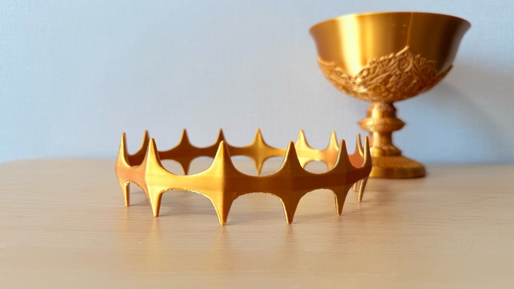 妖精王の冠|FGO オベロン|コスプレ小道具|3Dプリント品