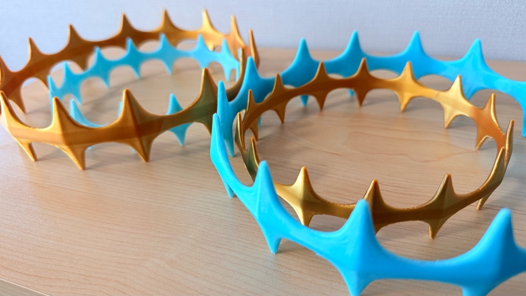 妖精王の冠|FGO オベロン|コスプレ小道具|3Dプリント品