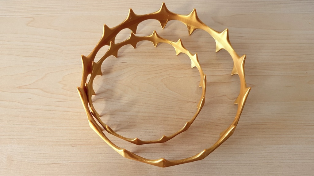 妖精王の冠|FGO オベロン|コスプレ小道具|3Dプリント品