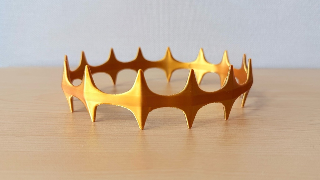 妖精王の冠|FGO オベロン|コスプレ小道具|3Dプリント品