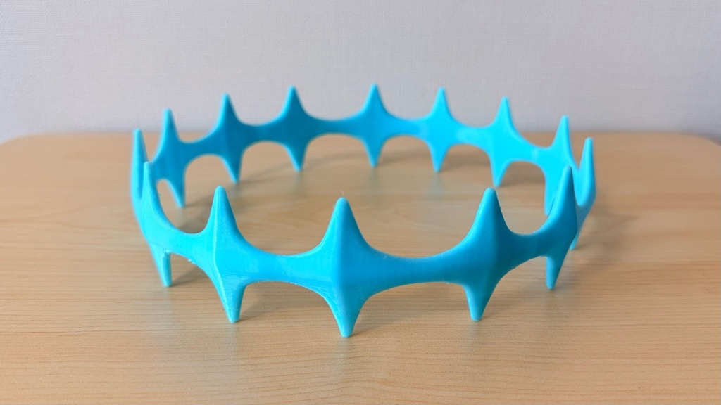 妖精王の冠|FGO オベロン|コスプレ小道具|3Dプリント品