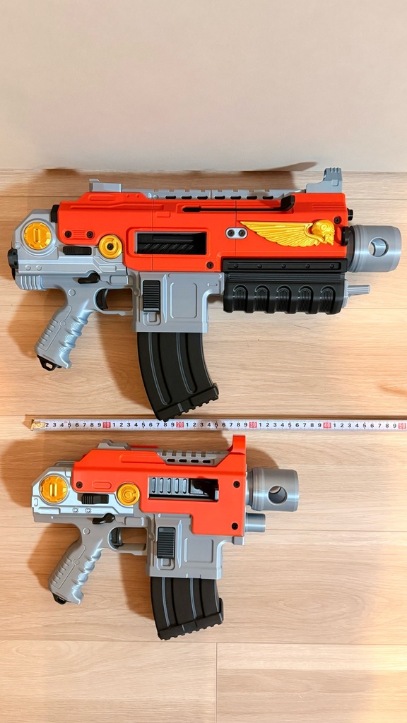 ボルトライフル/ボルトガン|ウォーハンマー40K|モデルガン|コスプレ用小道具|可動ギミック付き