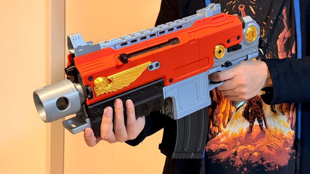 ボルトライフル/ボルトガン|ウォーハンマー40K|モデルガン|コスプレ用小道具|可動ギミック付き