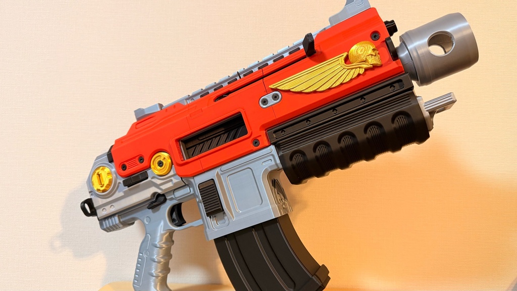 ボルトライフル/ボルトガン|ウォーハンマー40K|モデルガン|コスプレ用小道具|可動ギミック付き