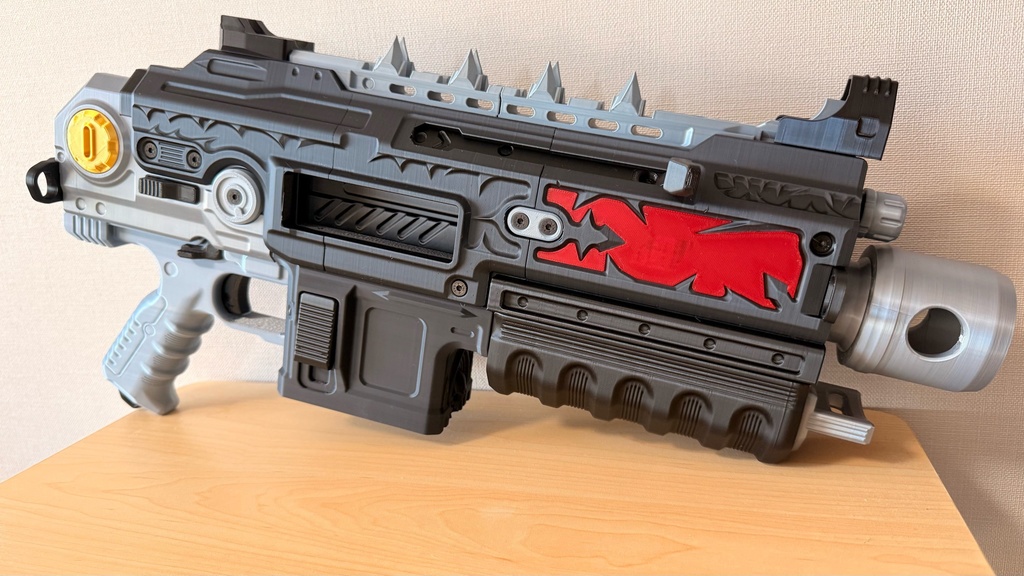 ケイオス ボルトライフル/ボルトガン|ウォーハンマー40K|モデルガン|コスプレ用小道具|可動ギミック付き