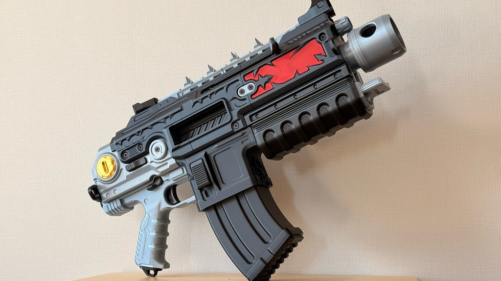 ケイオス ボルトライフル/ボルトガン|ウォーハンマー40K|モデルガン|コスプレ用小道具|可動ギミック付き