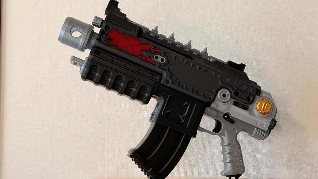 ケイオス ボルトライフル/ボルトガン|ウォーハンマー40K|モデルガン|コスプレ用小道具|可動ギミック付き