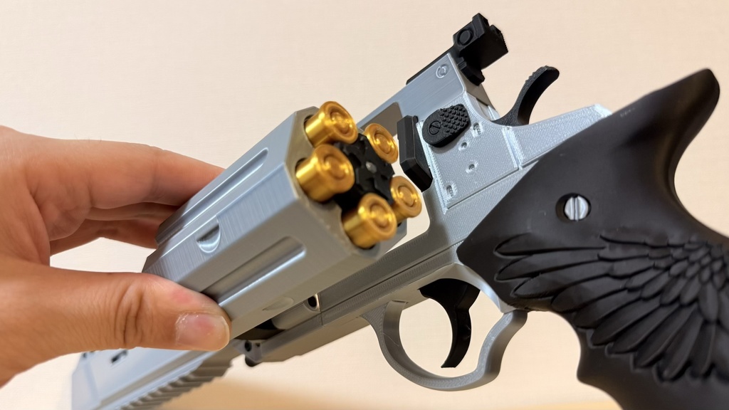 RSH-12 レクイエム|バイオハザード9|レオン リボルバー|可動ギミック付き|モデルガン