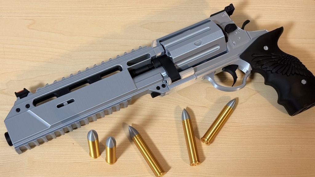 RSH-12 レクイエム｜バイオハザード9｜レオン リボルバー｜可動ギミック付き｜モデルガン