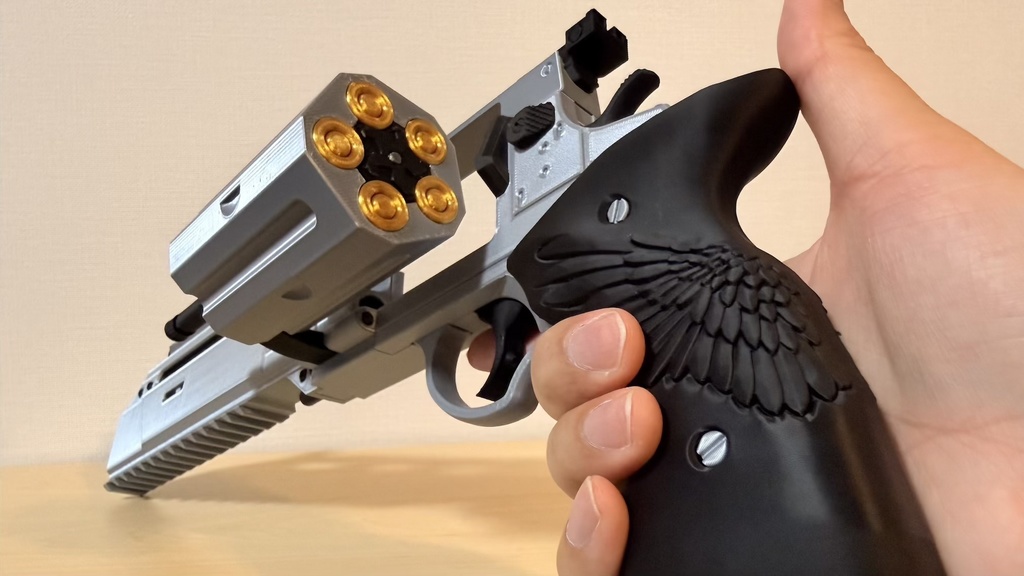 RSH-12 レクイエム|バイオハザード9|レオン リボルバー|可動ギミック付き|モデルガン
