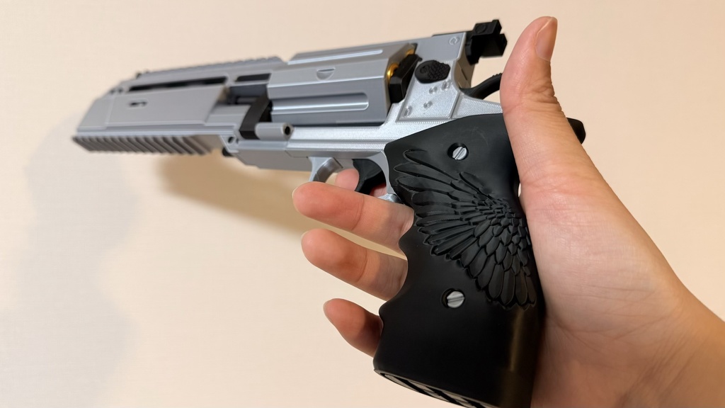 RSH-12 レクイエム|バイオハザード9|レオン リボルバー|可動ギミック付き|モデルガン
