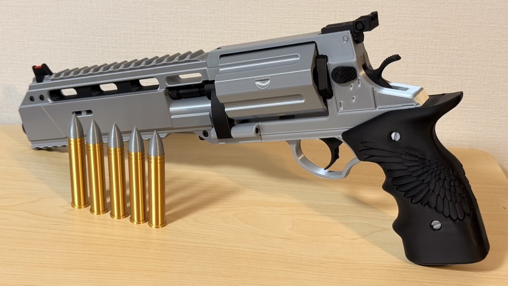 RSH-12 レクイエム|バイオハザード9|レオン リボルバー|可動ギミック付き|モデルガン