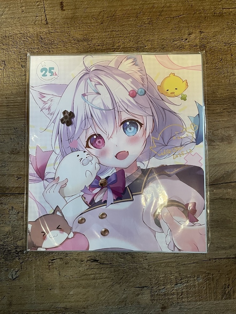 サイン入り色紙 - mikeou - BOOTH