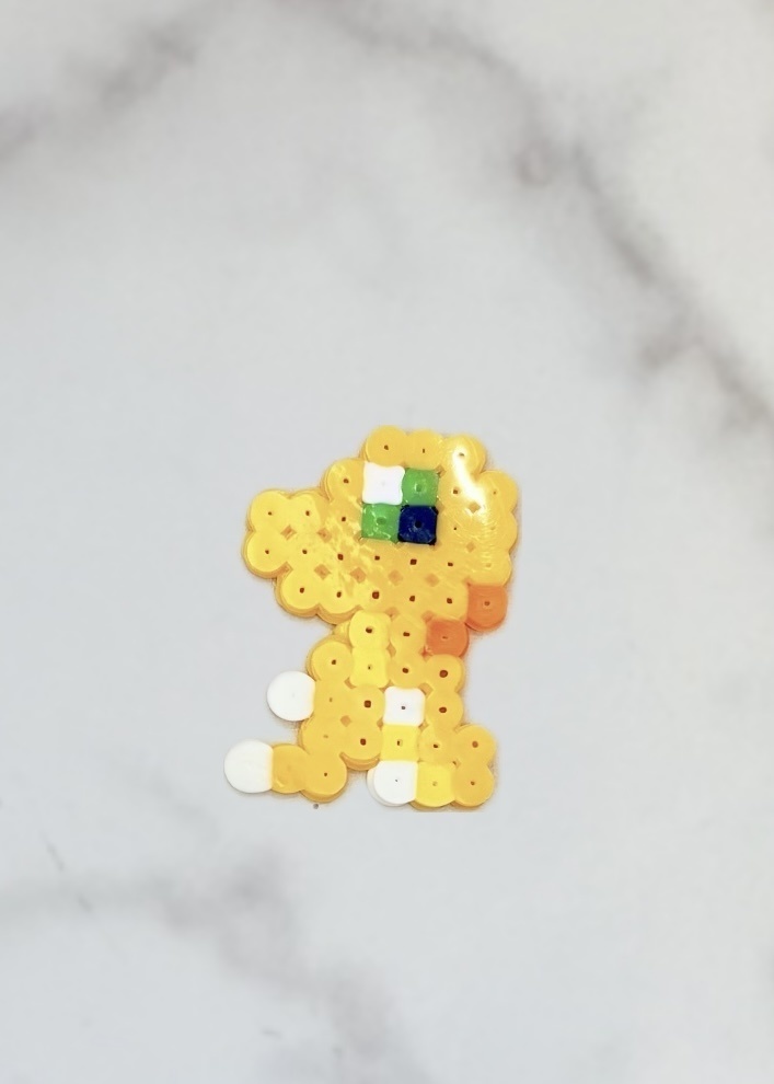 アイロンビーズ/アグモン