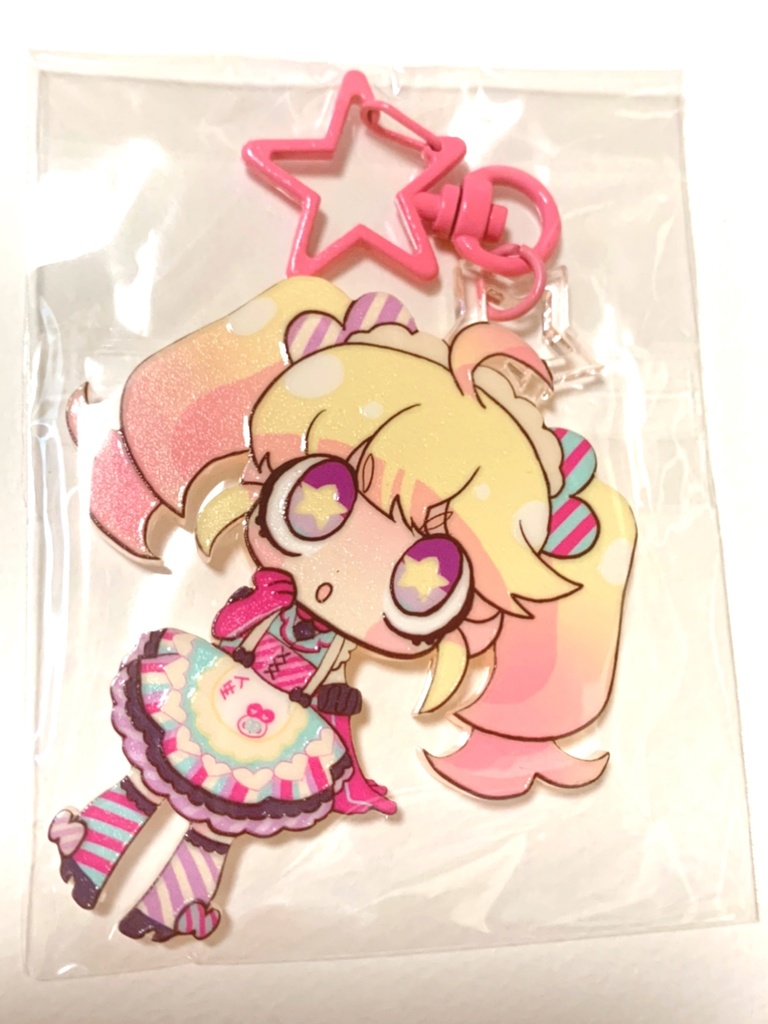 星咲ちあフチなしアクキー【アリス】