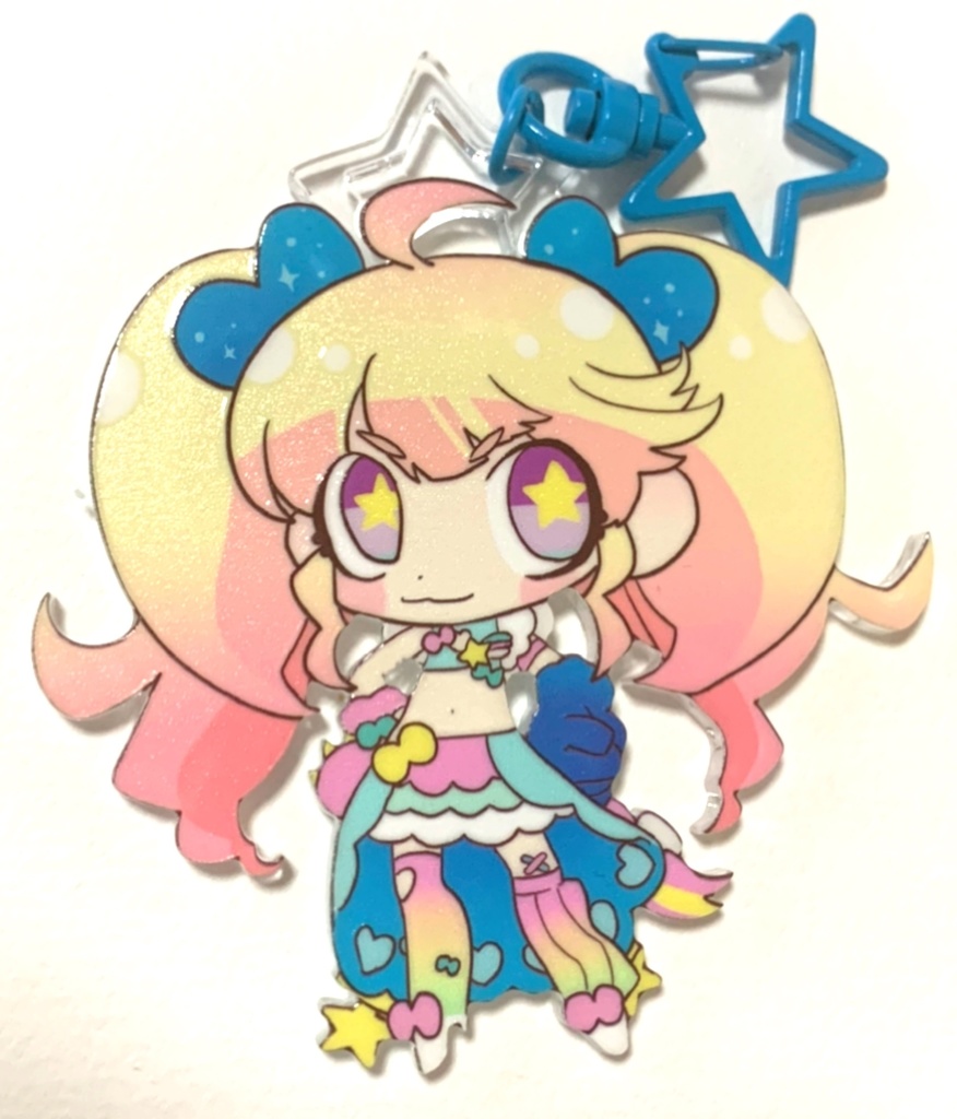 【限定セール中💖】星咲ちあフチなしアクキー【魔法少女】