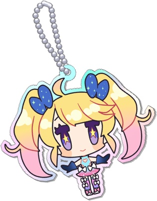 ちあちゃんオーロラアクキー